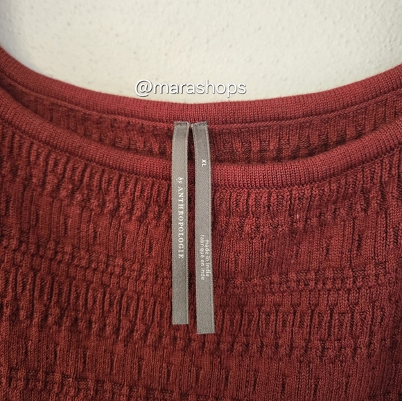 Anthropologie Smocked Puff-Sleeved Midi Dress - Picture 5 of 9